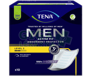 Inkont.vlož.pro muže TENA Men Level 2 10ks 750796
