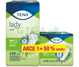 Inkont.vlož.TENA Lady Slim Mini +50% navíc 760293