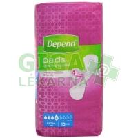 Inkontinenční vložky Depend Extra 10ks