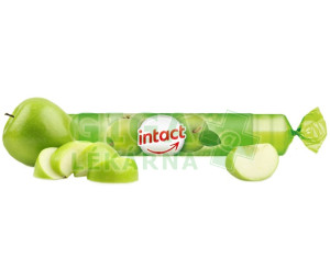 Intact hroznový cukr s vit.C jablko 40g (rolička)
