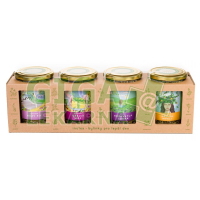 Inutea Dárková sada čajů Děkuji moc sklenice