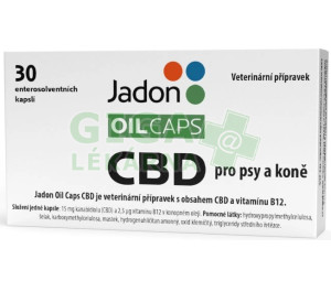 Jadon CBD pro psy a koně oil cps.30