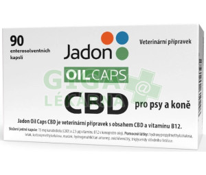 Jadon CBD pro psy a koně oil cps.90