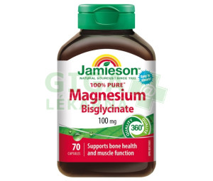 JAMIESON Hořčík bisglycinát 100mg cps.70