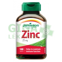 JAMIESON Zinek 25mg 100 tablet