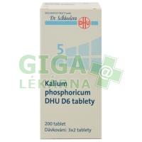 Kalium phosphoricum DHU 200 tablet D6 (No.5)