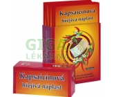 Kapsaicinová hřej.náplast 12x18cm 50ks CAPSICOLLE