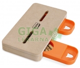 Karlie Dřevěná hračka pro psy PEANO 22x12cm