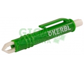 Kleště na klíšťata plast zelené Kerbl závěs.karta 1ks