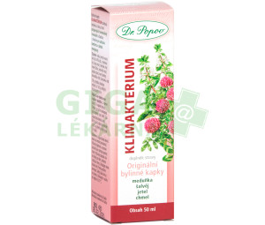 Klimakterium bylinné kapky Dr.Popov 50ml
