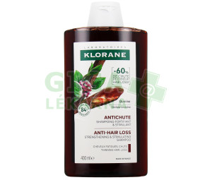 Klorane Šampon chinin a BIO protěží alpská 400ml