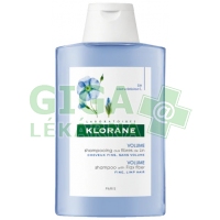 Obrázek KLORANE Šampon pro objem se lnem 200ml