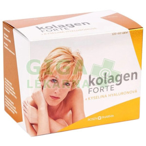 Kolagen FORTE+ Kyselina hyaluronova 180ks