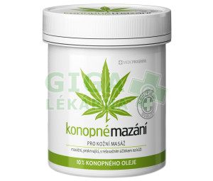 Konopné mazání 10% 250ml