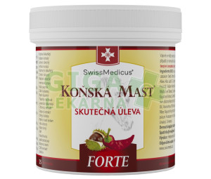 Koňská mast forte hřejivá 500ml