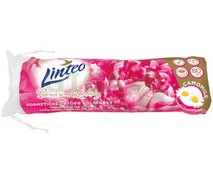 Vatové polštářky Linteo Premium, heřmánek – 80 ks