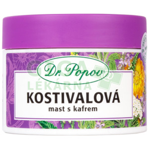 Kostivalová mast s kafrem 50ml Dr.Popov