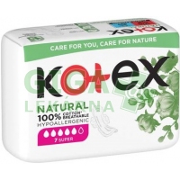 KOTEX NATURAL Super 7ks