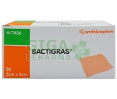 Krytí Bactigras s Chlorhexid.acetate 5cmx5cm/50ks