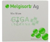 Krytí Melgisorb Ag 10x10cm absorp.algin.ster. 10ks