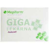 Krytí Mepiform silikon 5x7.5cm 5ks