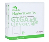 Krytí Mepilex Border Flex Lite 7.5x7.5cm 5ks