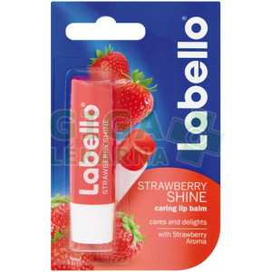 Fotka LABELLO STRAWBERRY SHINE tyčinka na rty 4.8g Obrázek LABELLO STRAWBERRY SHINE tyčinka na rty 4.8g