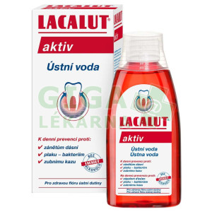 Lacalut ústní voda Aktiv 300ml