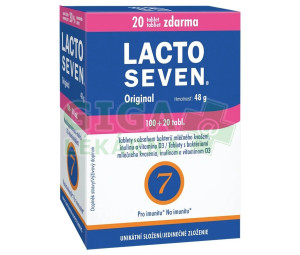 Lactoseven 100tbl. + 20tbl.zdarma