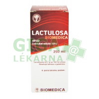 Obrázek Lactulosa sirup 250ml Biomedica