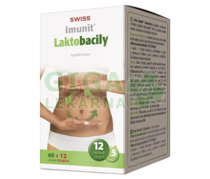 Laktobacily SWISS Imunit tob.60+12 ZDARMA