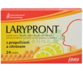 Larypront tbl.24 s propolisem a citrónem