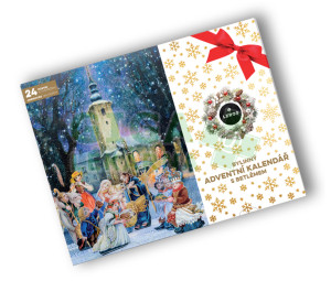 LEROS bylinný adventní kalendář s betlémem