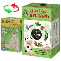 LEROS Dětský čaj bylinný+ BIO 20x2g