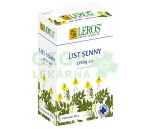 LEROS Senna list por.spc.1x40g sypaný