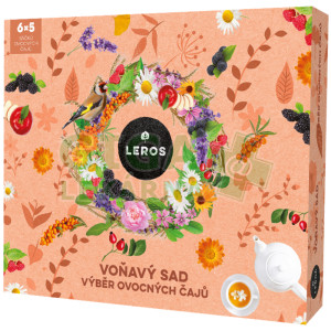 LEROS voňavý sad výběr ovocných čajů 6x5sáčků