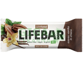 Lifefood Tyčinka Lifebar InChoco kakao vanilka 40g BIO