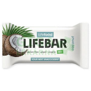 Lifefood Bio tyčinka Lifebar kokosová RAW 25g