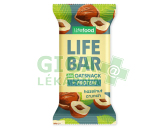 Lifefood Tyčinka Lifebar Oat snack protein l. oříšky 40g BIO