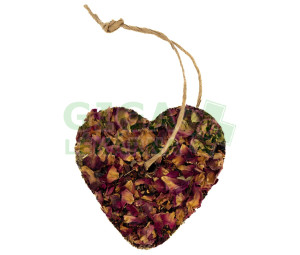 LIMARA Bezobilné bylinkové srdce Šípek-Růže-Ibišek 80g