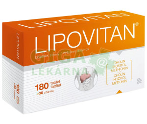 Lipovitan tbl.180+30 zdarma