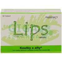 LIPS tablety - koutky a afty 30 tablet