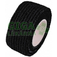 LisaCare - 2,5cm elastická náplast, černá 1ks