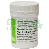 Lithium Chloratum Svět esencí 400 tablet (100g) D12 (No.16)