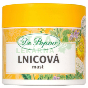 Fotka Lnicová mast 50ml Dr.Popov Obrázek Lnicová mast 50ml Dr.Popov
