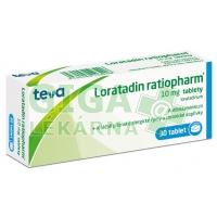 Loratadin-Ratiopharm 10mg 30 tablet