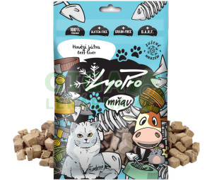 Lyopro CAT poch.mrazem sušené Hovězí játra 50g
