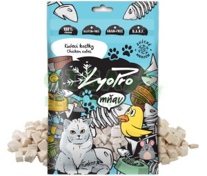 Lyopro CAT poch.mrazem sušené Kuřecí kostky 50g