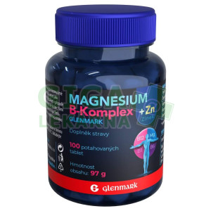 Magnesium B-komplex+Zinek Glenmark 100 tablet