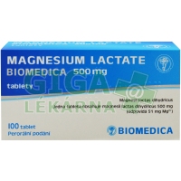 Magnesium lactate Biomedica 100x500mg